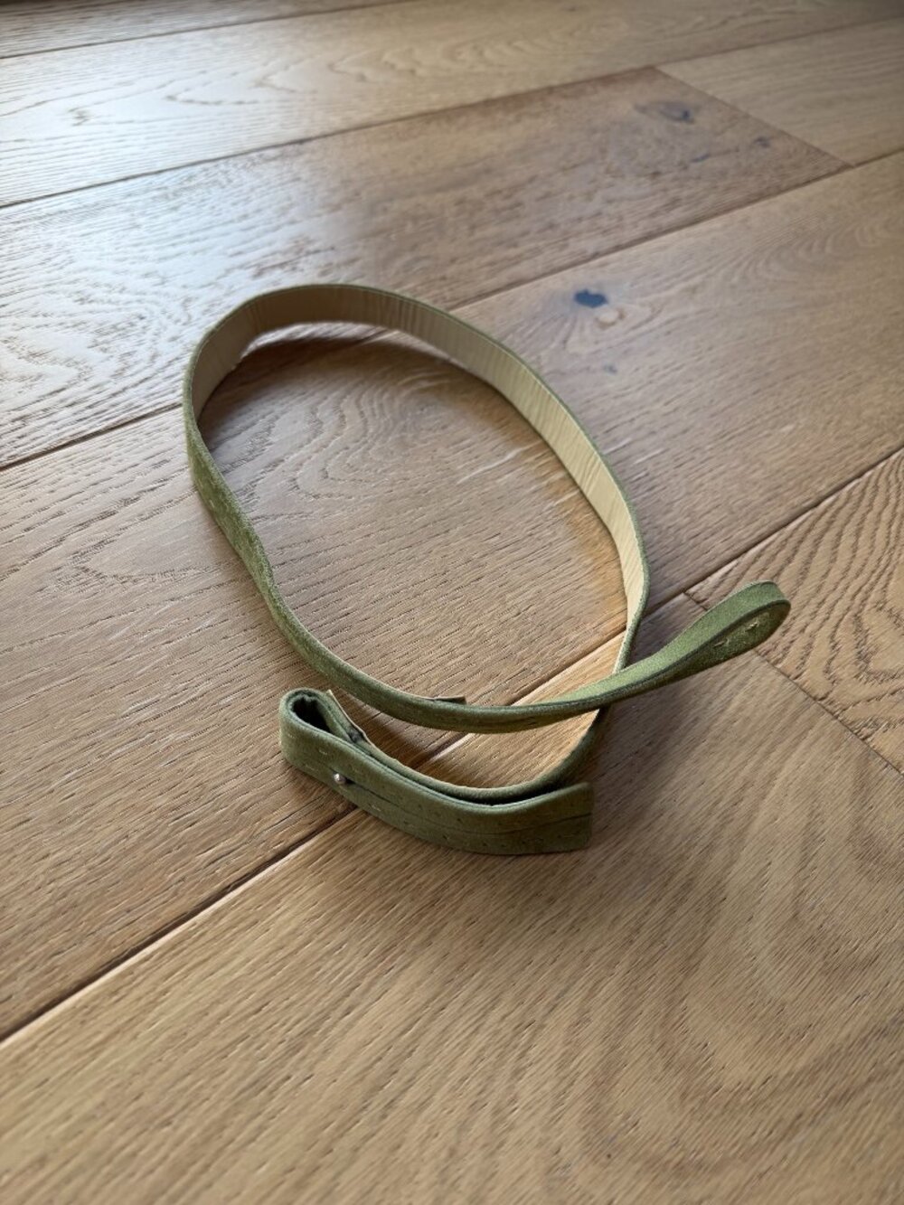 Akris Suede Loop Belt - size S
